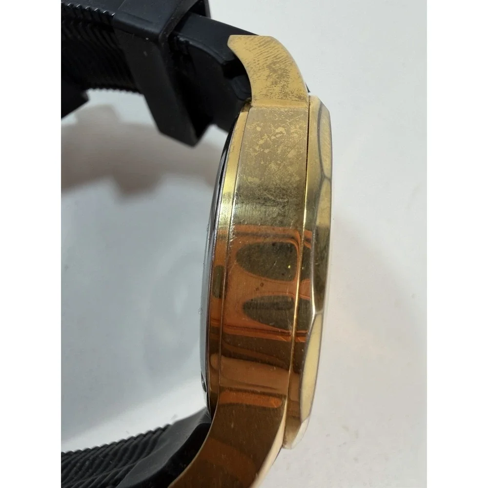 Swiss Legend Monte Carlo Chronograph Gold Men's Watch New Battery